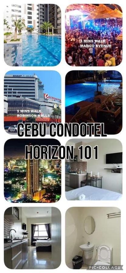 Apartmán Horizon 101 A1 Shortwalk Robinson Mall Mango Square Bars Free Pool Cebu Exteriér fotografie